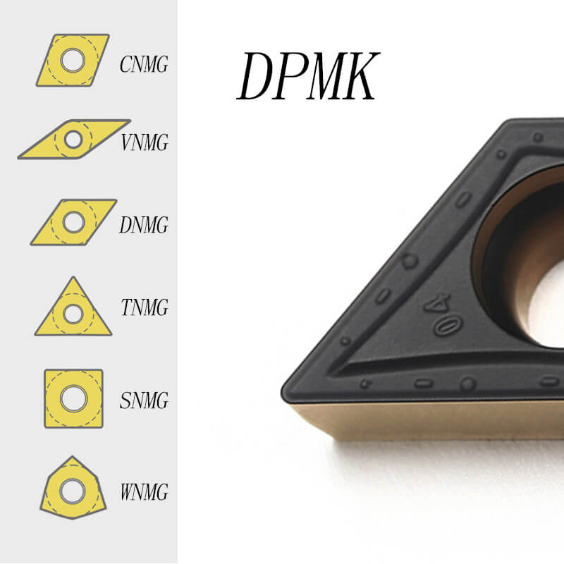 DPMk-Semi Finishing Machining For Steel Carbide Turning Inserts