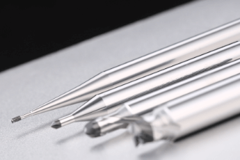 End mill for quenched steel-(CBN)