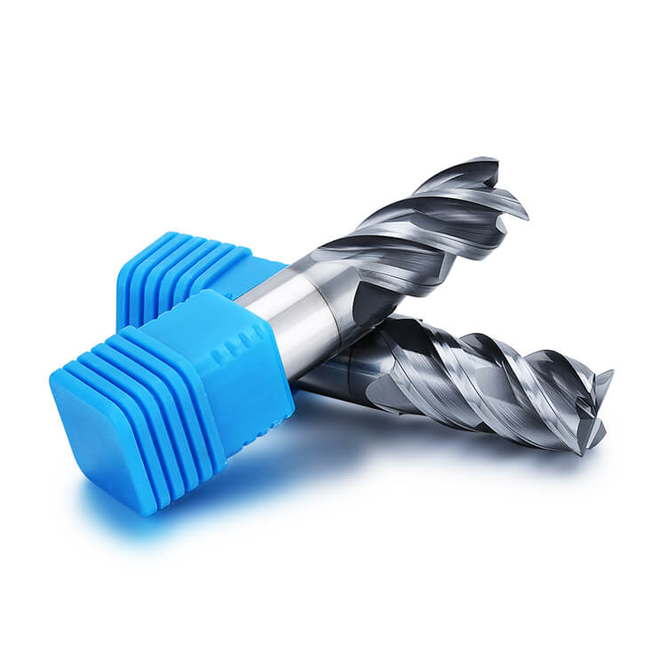 TEX Deep Groove Carbide 4 Flutes Flat Milling Cutter