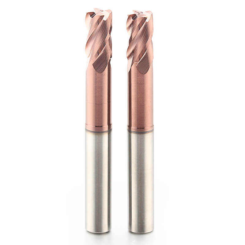 P-UEX  2/4 Flutes Corner Radius End Mills