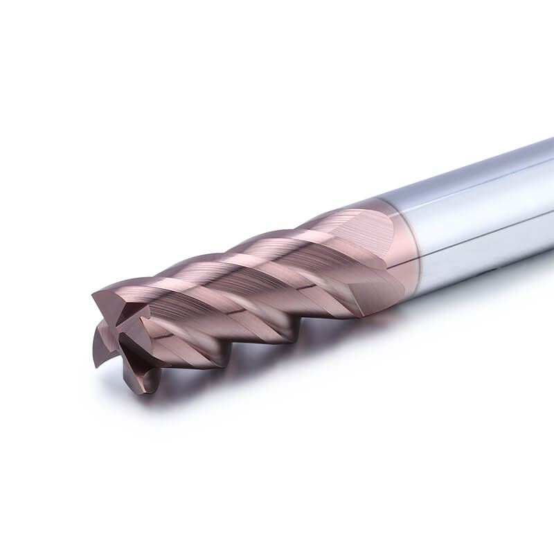 HEX 65 Degree Carbide 4 Flutes Flat Milling Cutter