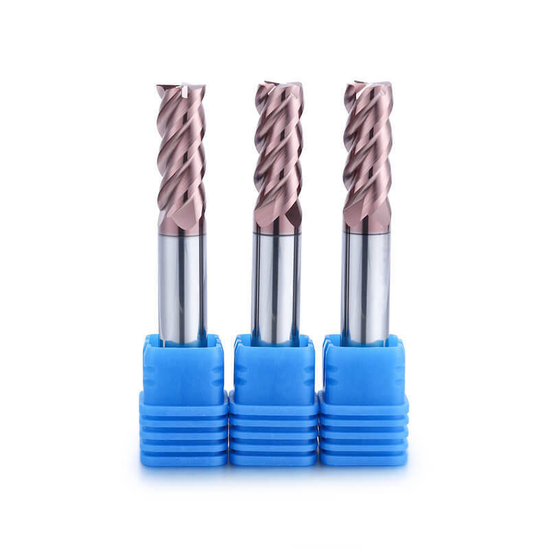 HEX 65 Degree Carbide 4 Flutes Flat Milling Cutter