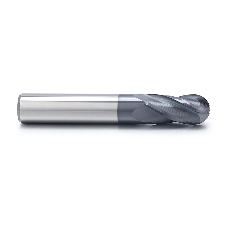 TEX Coated Carbide ball Milling Cutter For Metal