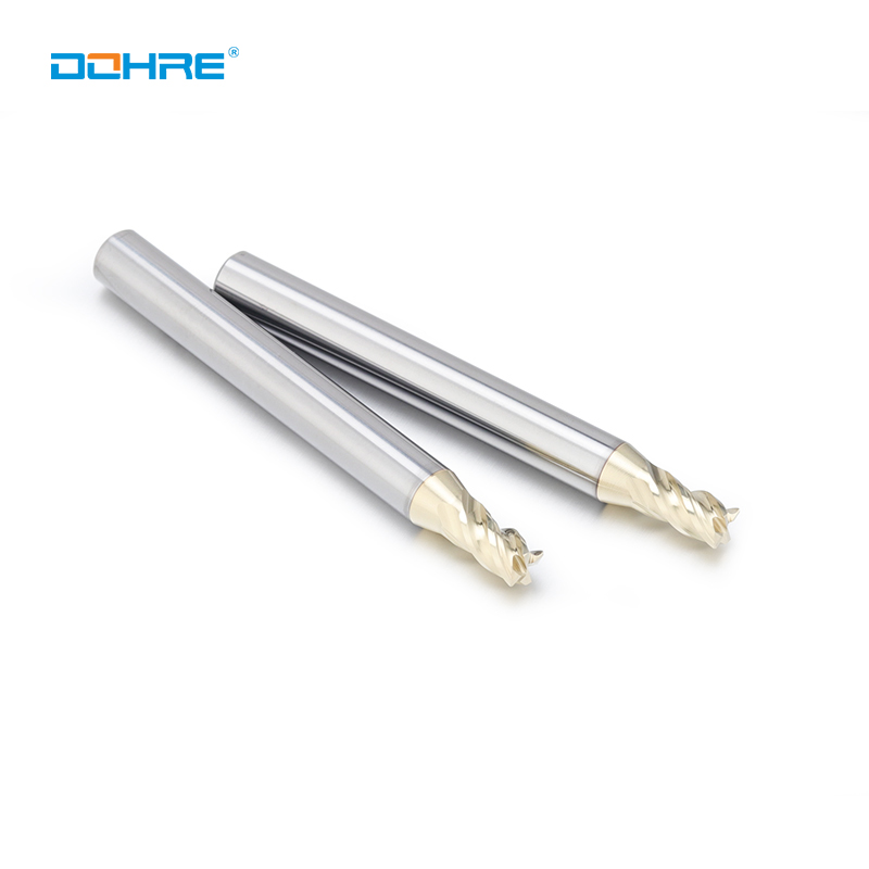 DEX Titanium Alloy Specialized 4 Flutes Flat Milling Cutter