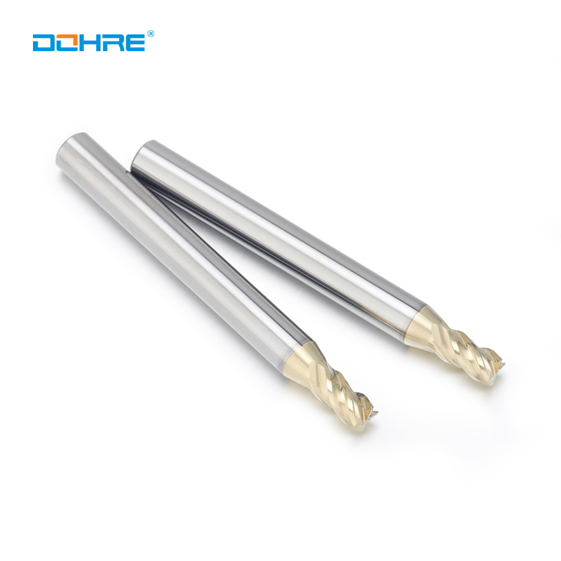 DEX Titanium Alloy Specialized 4 Flutes Flat Milling Cutter