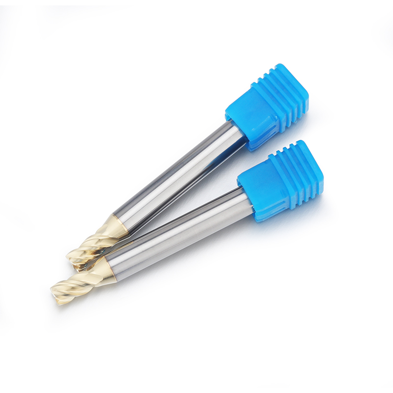 DEX Titanium Alloy 4-edge Corner Radius End Mill