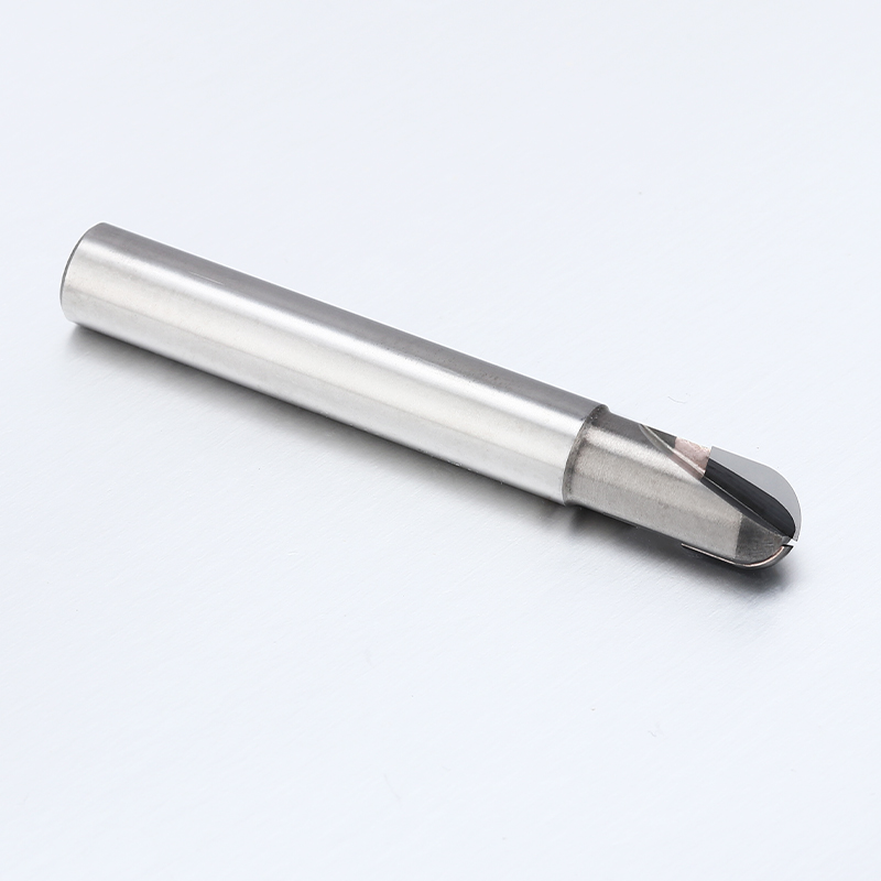 PCD Diamond Single Flute Ball Nose Milling Cutter 