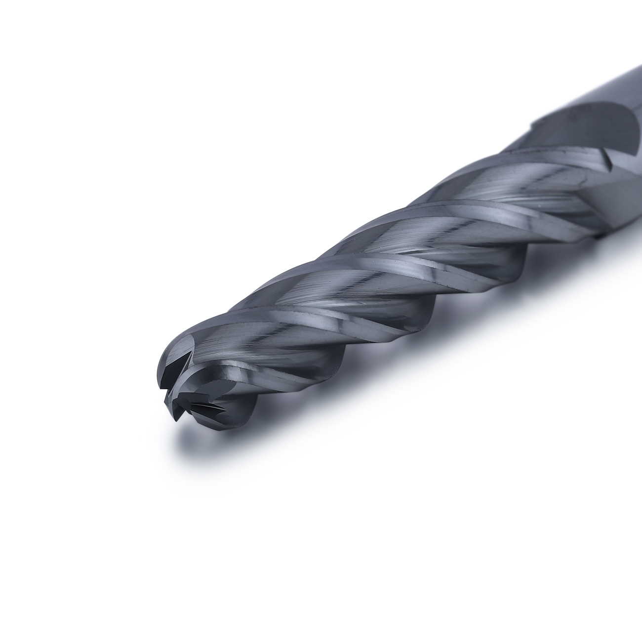 4 Flutes Carbide Tapered Ball End Milling Cutter