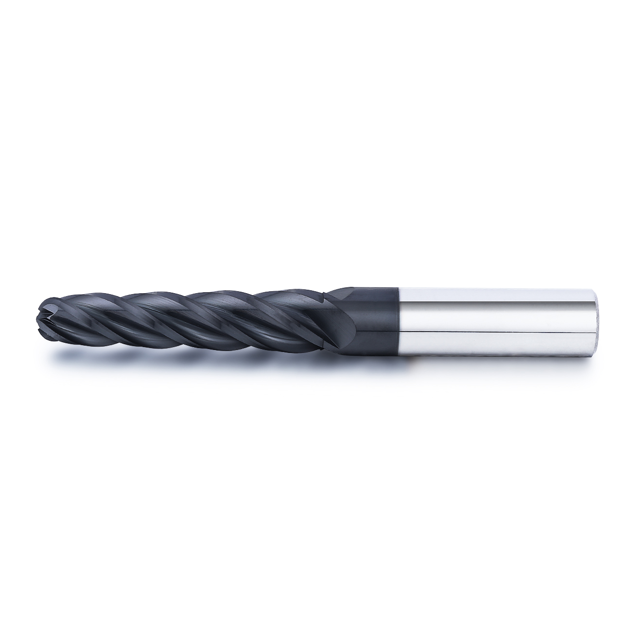 Tapered Ball Nose End Mill 4 Edges