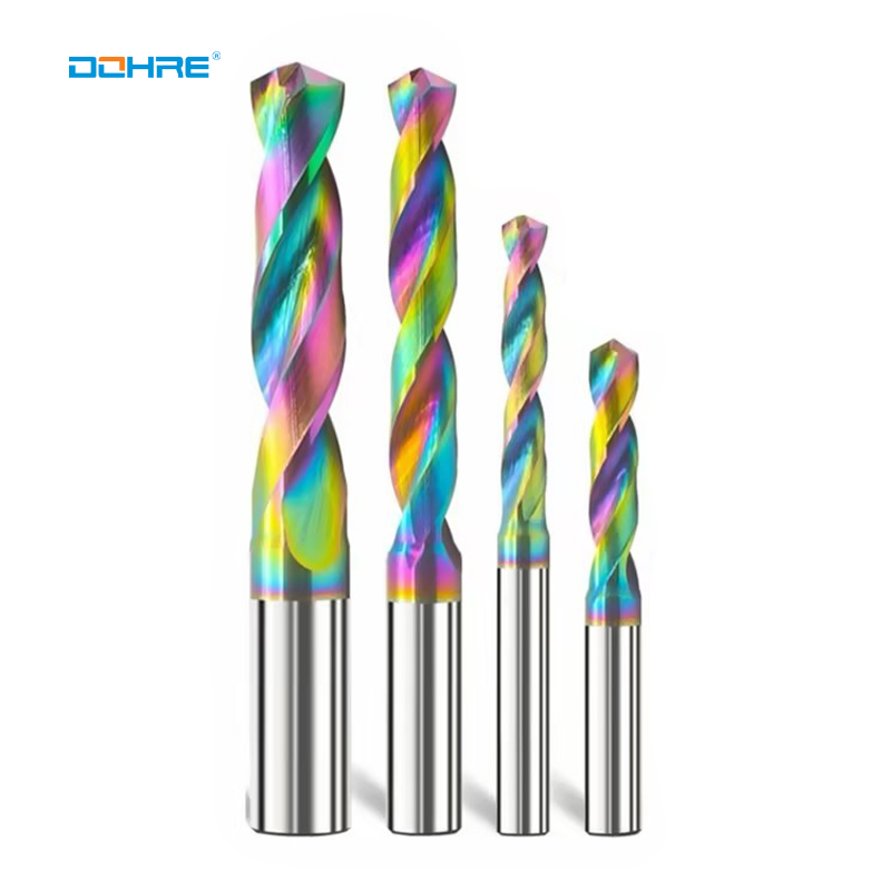 DLC Coated Solid Hardened Tungsten Steel Alloy Drill